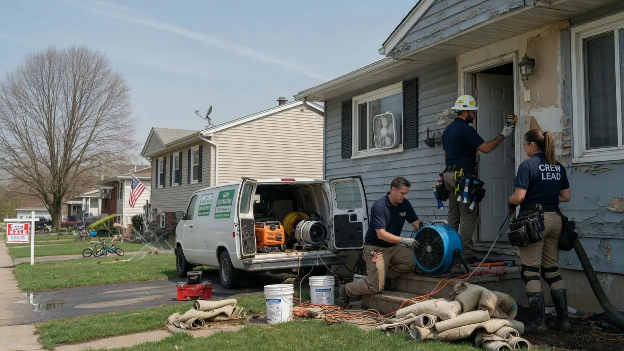 Flood Cleanup in Midland, VA near me