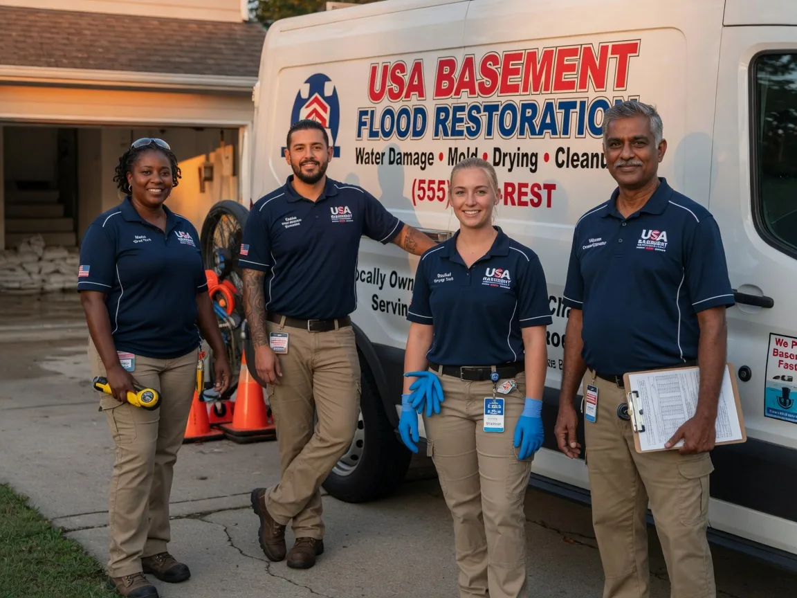 Basement Flood Cleanup company in Midland, VA