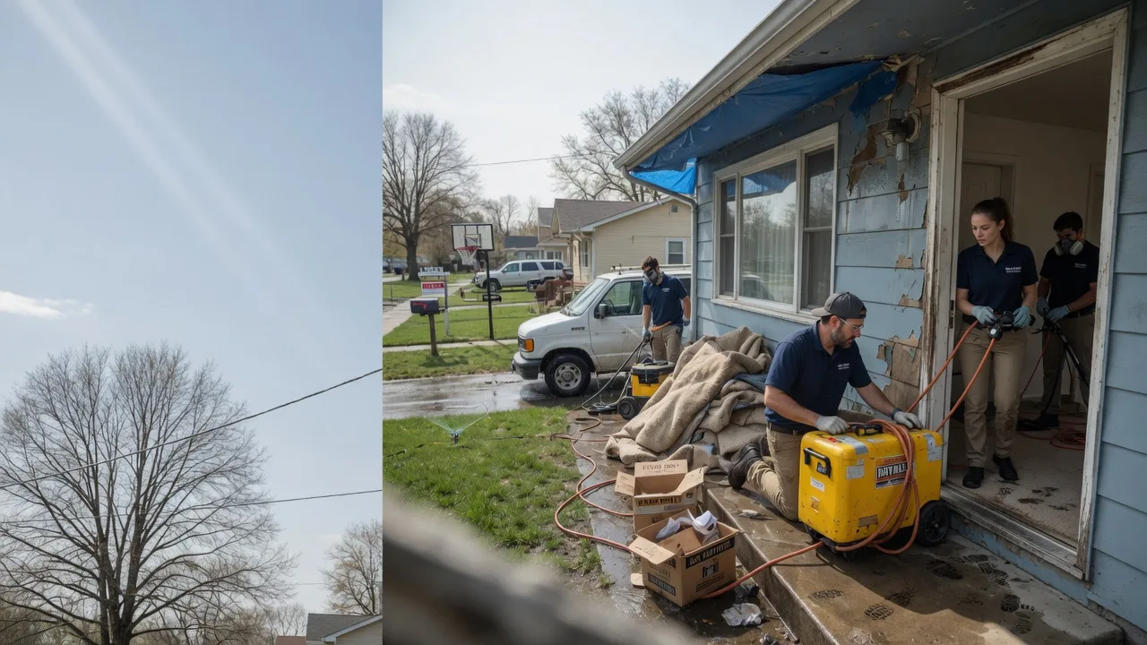 Basement Flood Cleanup in Midland, VA near me